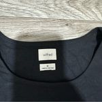 Wilfred by Aritzia Lune Dress Black Size M Photo 7