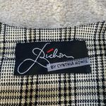 Cynthia Rowley Chic Plaid Blazer with Black Accents Photo 2