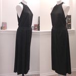 Rachel Roy Maxi Dress Exposed Sides Halter Neck Black Size L New $99.00 Photo 4