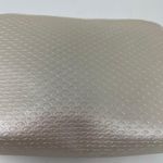 BVLGARI  pearly gold tone toiletry travel zip bag Photo 4