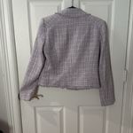 White House | Black Market Purple Blazer Professional Suit Jacket tweed size 10 Photo 3