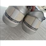 A New Day neutral and silver sparkle tennis shoes size 7.5 Maddison style Photo 12