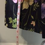 EXPRESS NWT Black Purple Pink Floral Midi Ruffle Dress Small Spaghetti Strap New Photo 8