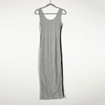 WARDROBE.NYC For FWRD Sport Scoop Neck Jersey Stretch Midi Tank Dress Gray Small Photo 0