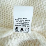 Luna Ivy Butterfly Cardigan Sweater Womens Size XS Cream Crochet Butterflies Pink Photo 13