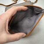 Lodis Tan Leather Crossbody Mini Handbag Purse Bag Womens Magnetic Closure Photo 11