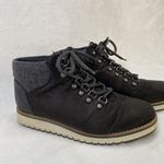 White Mountain  Clifton Boots Womens Sz 7.5M‎ Black Gray Booties Photo 1