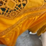 Free People Another Blouse  Eternity Mustard Photo 7