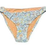 J.Crew  Small Scrunchie High-Cut Bikini Bottom Afternoon Floral Size Large NWT Photo 0