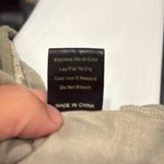 POL ‎ Boho Embroidered Long Sleeve Top Olive Green Size Large Festival Indie Photo 11