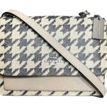 Coach Klare Houndstooth 2-Way Crossbody Classic Shoulder Flap Bag 2023 Photo 0