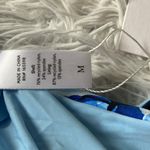 ANDIE  SwimThe Siren Tank top in blue floral size Medium Photo 6