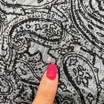 J. Jill Plus Size 18 Pants Cropped Ankle Blue Paisley Print Flat Front Straight Photo 10