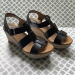 Clarks Women's  Calsynn Reece Artesian Sandal Wedges Size 10 EUC #3170 Photo 1