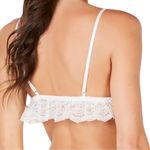 Hanky Panky Hanky‎ Panky Julia White XS Ruffled Lace Bralette 977531 Photo 1