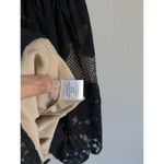 Ali & Jay  Women’s Black‎ Nude Mini Lace Babydoll Sleeveless Short Dress Size S Photo 11