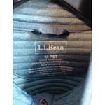 LLBean Quilted Snap Neck Pullover Sweatshirt Teal Women's M PET Textured Blue Size undefined Photo 4