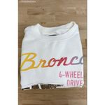 Ford Off White Women's Licensed Ford Bronco Crewneck Sweatshirt Photo 6
