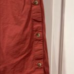 Anthropologie  Terracotta Button-Up Blouse short‎ sleeve medium Photo 2