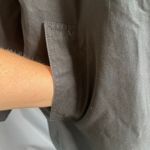 London Fog  Black Union Made Wool Lined Classic Long Trench Coat Size 8 Regular Photo 7