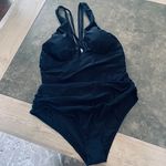 You Dian Women's Swimsuits One Piece Tummy Control Front Cross Backless Swimsuit Photo 8