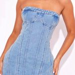 Pretty Little Thing  Jean Dress Photo 0
