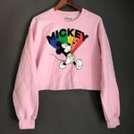 Disney NWOT   Pink Mickey Mouse sweatshirt Photo 4