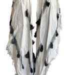 Anthropologie By  striped tassel sleeveless Cotton‎ kimono OS Photo 4