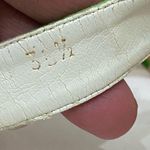 ESCADA White Floral Tropical Beach Wedge Sandals Size 35 1/2 (6 Photo 15