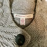 JM Collection  Chevron Chunky Knit Cardigan. Size PM Photo 3