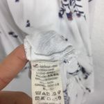 Free People  Snap Out of It White Floral Swing Mini Dress Tunic Medium Photo 6