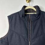 Joseph  Abboud Black Chevron Full Zip Vest XL Photo 1