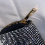 Zip around wallet BEAUTIFUL CLEAR RHINESTONES sparkling wallet Silver Photo 7