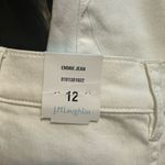 J. McLaughlin NWT  Straight Leg White Emmie Jeans Size 12 Photo 5