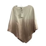 Barefoot Dreams  CozyChic Ultra Lite Ocean Breeze Poncho Ombre Rose Mist One Size Photo 2