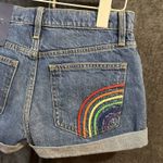 Gap Mid Rise Denim 3" Shorts With Washwell summer travel vacation womens 24 Photo 6