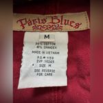 Paris Blues  Y2K 90s red corduroy short jacket medium Photo 1