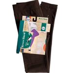 NWT ~ BLUE STAR Chocolate Brown Fleece Lined Leggings ~ Women's Size L / XL Photo 0