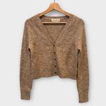 Free People  School Girl Crop Softspun Cardigan Size XS Photo 4