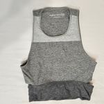 Outdoor Voices Tri-Tone Slashback Crop Top - Heathered Grey - XS Photo 7