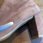 Stuart Weitzman  Gradiner Block Heel Pointed Toe Suede Boots Photo 11