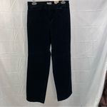 Dockers  Ideal Fit Straight Leg corduroy‎ Pants Black cotton women’s size 4 New Photo 1