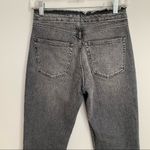 Topshop NWOT  High Rise Raw Waist Cropped Straight Jeans Size 26 Photo 6