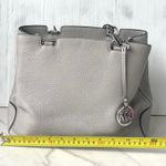 Michael Kors PEARL GRAY/GREY LEATHER PURSE Photo 1