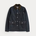 Everlane The Ranch Jacket in Midnight Indigo, Size X-Small Photo 4