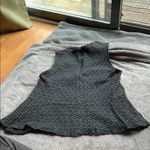 Hazel Black Ruffled Tiered Tank Top Photo 3