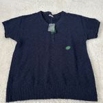 L.L. Bean Women's Midweight Cotton Slub Sweater, Henley Short Photo 1