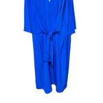 City Chic  Knot Front Fit & Flare Dress In Electric‎ Blue Size XL / Plus Size 22 Photo 6