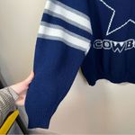 Vintage Barrel II Dallas Cowboys Football Sweater XL Blue Photo 6