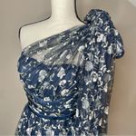 Lulus Whimsical Allure Navy Mesh Embroidered One Photo 3